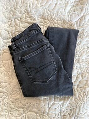 American Eagle Outfitters Dark Charcoal Skinny Jeans